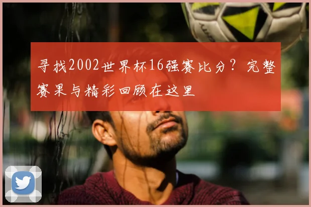 寻找2002世界杯16强赛比分？完整赛果与精彩回顾在这里