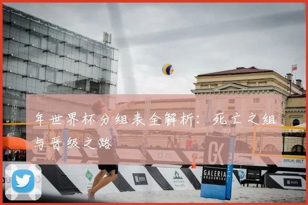年世界杯分组表全解析:死亡之组与晋级之路